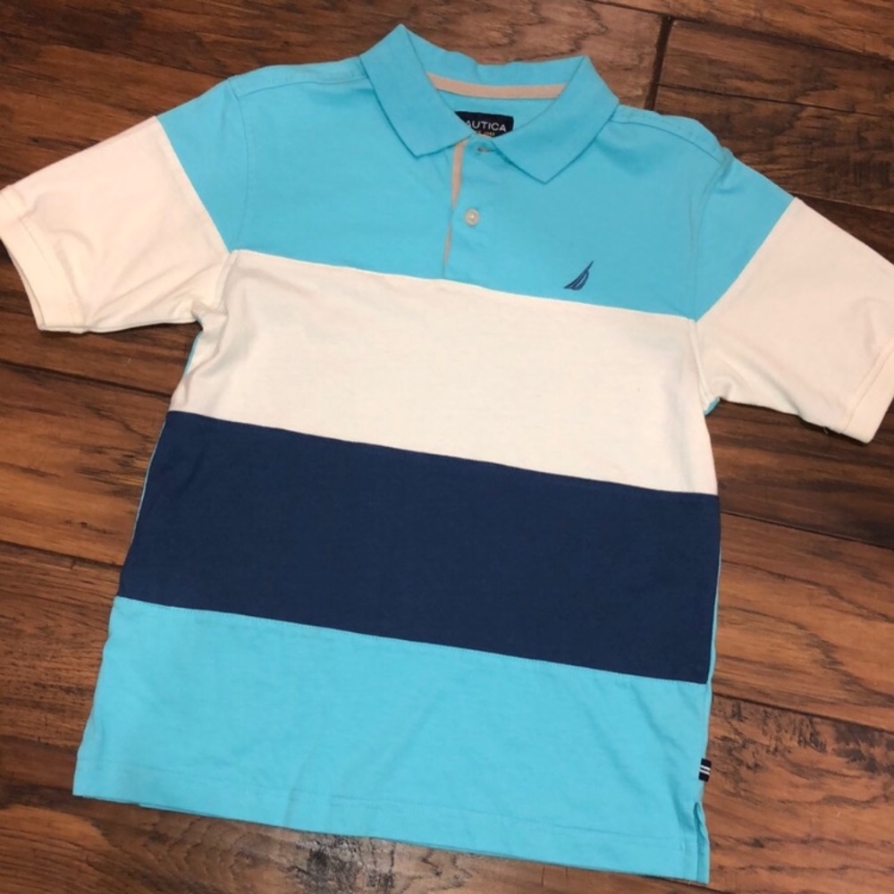Boy’s Blue Nautica Polo